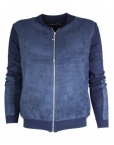 vest-suedine-bomber blauw